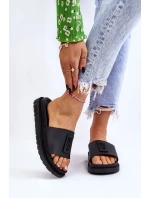 Dámské pantofle Big Star - černé