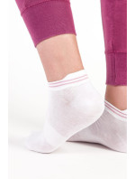 Dámské kotníkové ponožky s lurexem 091