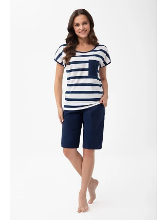 Pyžamo Luna 1302 cr/r 2XL L26 Pyžamo Luna 1302 cr/r 2XL L26