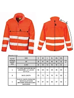 Result R 117X Bezpečnostní softshellová bunda 30.117X fluorescent orange Result R 117X Bezpečnostní softshellová bunda 30.117X fluorescent orange