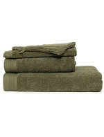 The One Towelling Organic 50 Ručník z bio bavlny 48.1082 olive green
