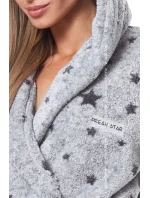 Dámský župan 9135 melange - L&L Dámský župan 9135 melange - L&L