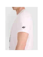 Pánské volejbalové tričko s potiskem 4F 4FRAW25TTSHM3318-10S