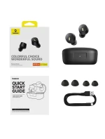 Bezdrátová sluchátka Baseus Bowie E18 (černá)