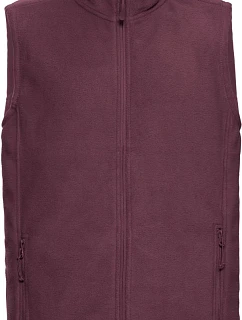 Russell Athletic 872M Fleecová vesta 10.872M burgundy