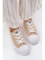 Dámské tenisky na platformě Béžové LEE ISLA C WOMEN LOW 50251001