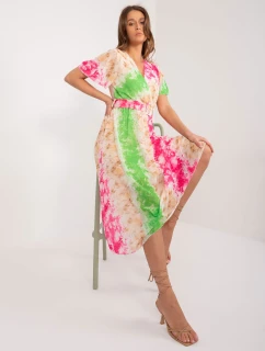 Šaty DHJ SK 15967 2.86 tmavě růžová