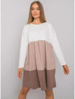 Šaty RV SK 7188.83P hnědá