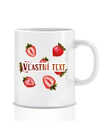 Personalizovaný klasický bílý keramický hrníček 300 ml s letním ovocem Personalizovaný klasický bílý keramický hrníček 300 ml s letním ovocem