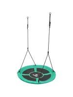 ZAHRADNÍ HOUPAČKA ČAPÍ HNÍZDO 110CM XXXL ZELENÁ