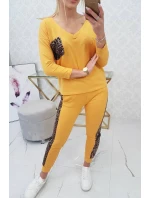 Hořčicová sada s leopardím potiskem Hořčicová sada s leopardím potiskem