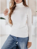 Dámský svetr s rolákem VANORIA white FashionStreet MY2491