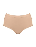 Dámské kalhotky GO Sense Highwaist 2P - BROWN - sv. béžové 1195 - SLOGGI