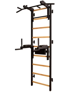 GYMNASTICKÝ ŽEBŘÍK S NASTAVITELNOU TYČÍ A ZÁBRADLÍM BENCHK 732B