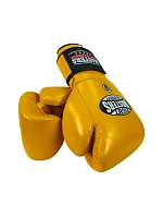 RBT-MEX 12 oz žluté kožené boxerské rukavice