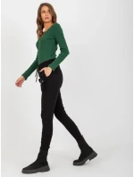 EM DR ES 21 593 teplákové kalhoty.43P černá EM DR ES 21 593 teplákové kalhoty.43P černá