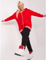 Mikina RV BL 8190.09P červená Mikina RV BL 8190.09P červená