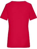 Daiber 8039 Dámské bio tričko s jemným žebrováním 02.8039 red Daiber 8039 Dámské bio tričko s jemným žebrováním 02.8039 red