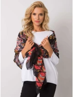 Šátek AT CH F106008 černé a červené Šátek AT CH F106008 černé a červené