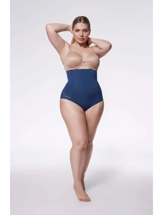 Zeštíhlující kalhotky 141 (vysoký pas) námořnická modrá - Julimex Zeštíhlující kalhotky 141 (vysoký pas) námořnická modrá - Julimex
