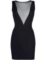 Šaty V-9209 černé - Axami