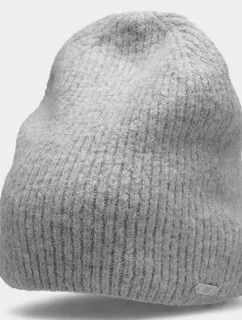 Dámská čepice H4Z22-CAD00827M šedá - 4F