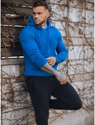 FashionStreet pánská modročerná tepláková souprava AX0746