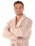 Pánský župan Athena 2116 oříšek - Vestis Pánský župan Athena 2116 oříšek - Vestis