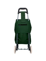 NÁKUPNÍ VOZÍK NA KOLEČKÁCH S RÁMEM 31L ZELENÝ