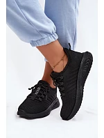 Nazouvací lehké sportovní boty dámské Big Star RR274A132 HI-POLY SYSTEM černé