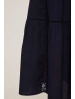 Monnari Maxi sukně Midi sukně s prolamovaným vzorem Navy Blue