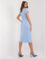 Dámské šaty DHJ SK 17302K.93 světle modré - FPrice Dámské šaty DHJ SK 17302K.93 světle modré - FPrice