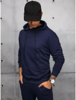 Pánské tmavě modré tepláky FashionStreet AX0673