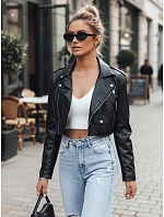 Dámské kožené ramones černé FashionStreet TY5370