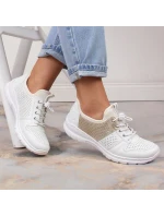 Pohodlná polobotka Rieker W L3254-80 bílá