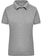Daiber JN 803 Dámské pracovní piqué polo z těžké bavlny 02.0803 grey heather