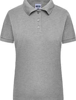 Daiber JN 803 Dámské pracovní piqué polo z těžké bavlny 02.0803 grey heather