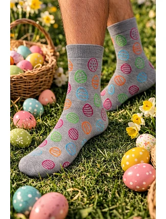 Pánské ponožky Velikonoční vajíčka 0125.142