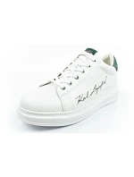 Karl Lagerfeld pánské tenisky Kapri z přírodní kůže bílé