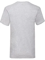 Fruit of the Loom Valueweight V-Neck T Tričko s výstřihem do V 16.1066 heather grey