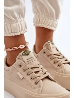 Dámské tenisky na platformě Lee Cooper LCW-24-31-2181 béžové Dámské tenisky na platformě Lee Cooper LCW-24-31-2181 béžové