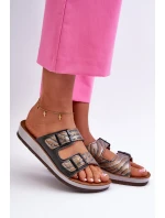 Pohodlné Dámské Sandály S Pásky Inblu CP000045 Černé