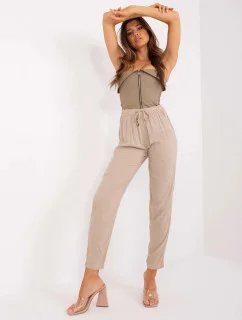 Dámské kalhoty D73760M61869O 001 Béžová - Sublevel