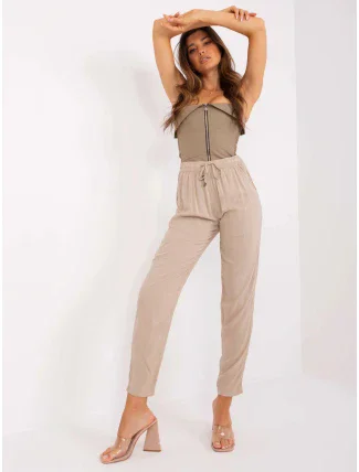 Dámské kalhoty D73760M61869O 001 Béžová - Sublevel Dámské kalhoty D73760M61869O 001 Béžová - Sublevel