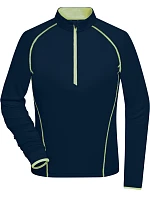 Daiber JN 497 Dámské funkční tričko s dlouhým rukávem 02.0497 navy/bright yellow