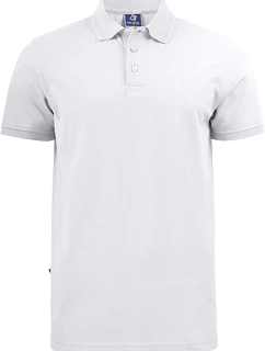 ProJob 2021 Pique Polo Pánské pracovní piqué polo z těžké bavlny 64.2021 white