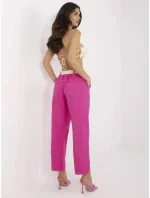 Kalhoty DHJ SP 20506.79 fuchsiová