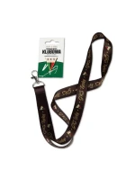 GKS Tychy Eco SREBGKS-SMYCZ šňůrka na krk