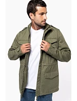 Kariban K 6164 Pánská bunda Safari 20.6164 washed light khaki Kariban K 6164 Pánská bunda Safari 20.6164 washed light khaki