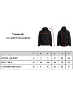 Tenson TXlite Shell Jacket Men Voděodolná pánská bunda 84.8100 black
